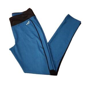 [BCG] Tru-Wick Black & Blue Tights - Size M